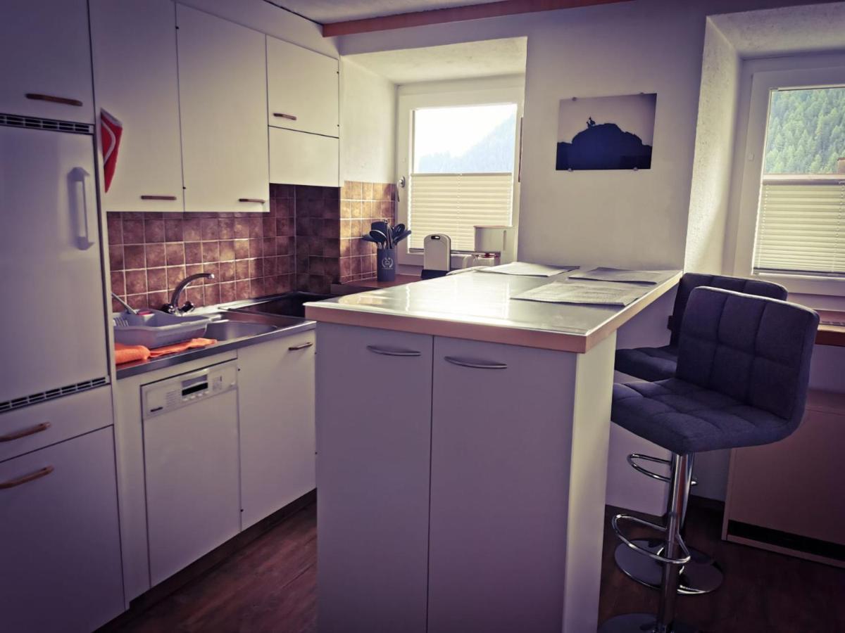 Ferienwohnung Haus Crestas Samnaun Exterior foto
